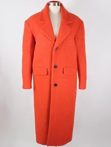 Zara Ader Error jacket coat sz XS orange topstitch oversized - Picture 1 of 11