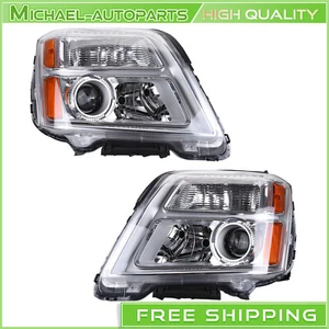 Conjunto de pares de faros diestros y diestros para Chevrolet Gmc Terrain 2010-2015 con cableado - Imagen 1 de 15