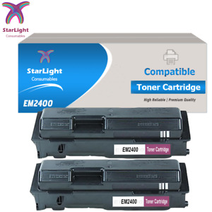 2 Black Toner Cartridge Fits for Epson M2400D M2400DT M2400DTN MX20 MX20DNF
