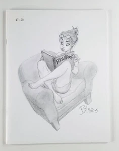 NM M BRET BLEVINS Sketchbook #1 / 2002 SIGNED pin-ups comics illustration art - Picture 1 of 5