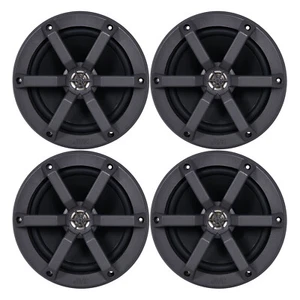 4x JVC CS-MS620 6.5" 2-Way 100 Watts Max Power Marine Speakers - Picture 1 of 3