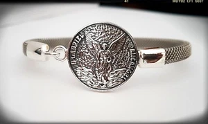 SAN GABRIEL PULSERA ARCANGEL PLATA DE LEY SILVER PLATA ARCHANGEL SAN GABRIEL - Imagen 1 de 6