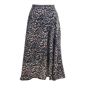 M&S Velvet Animal Print Skirt RRP £45.00 - Picture 1 of 6