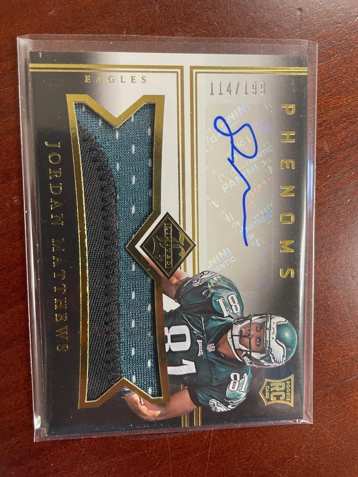 2014 Limited Jordan Mathews Autograph 114/99 - Image 1 of 2