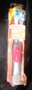 Professional Clean Power Toothbrush 2 heads includes batteries CVS NEW - Picture 1 of 5
