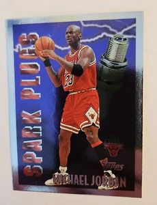 MICHAEL JORDAN 1996-97 TOPPS BASKETBALL #SP2 SPARK PLUGS - Picture 1 of 6