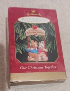 Vtg Hallmark Keepsake Ornament 1999 ~ Our Christmas Together - Picture 1 of 5