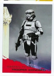 2018 Star Wars Solo red parallel 97 Imperial Patrol Trooper (concept) 1/1 - Picture 1 of 1