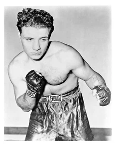 Boxing Legend Jake LaMotta 8x10 Photo #2 - Picture 1 of 2