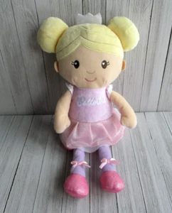 "Muñeca bebé de peluche de 12" Russ Cuddle & Co Ballerina corona púrpura rosa - Imagen 1 de 10