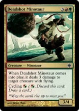 DEADSHOT MINOTAUR Alara Reborn MTG Magic the Gathering Cards DJMagic