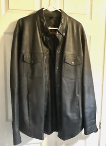 Hot Leathers Herren 2XL Echtlederjacke schwarz Biker Motorradjacke - Bild 1 von 13