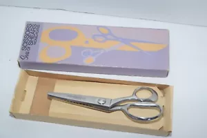 Vintage Sears #2115 Nickel Plated Pinking Shears - Picture 1 of 5