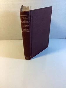 Foibles And Fallacies Of Science Hering 1924 D. Can Nostrand Co. Vintage Book - Picture 1 of 6