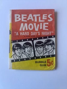1965 Topps A Hard Day's Night Wax Wrapper - Picture 1 of 3