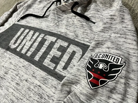 D.C. United MLS Adidas Sweatshirt / Hoodie Men's XL Cover