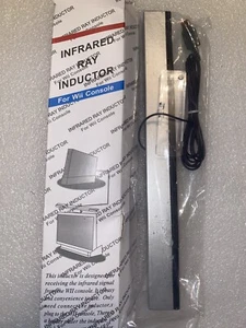 For Nintendo Sensor Bar Wii & Wii U Controller Wired IR Infrared Ray Inductor - Picture 1 of 1