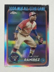Jose Ramirez ASGC-4. 2024 TOPPS CHROME UPDATE ALL-STAR GAME - Picture 1 of 2