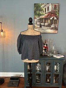 Top filo universale spalla off xtra large navy - Foto 1 di 12