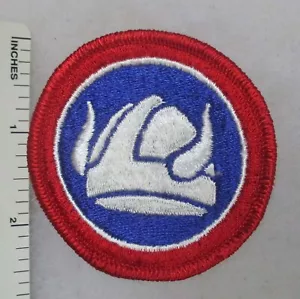 47° DIVISIONE FANTERIA VICHINGA ESERCITO USA TOPPA SPALLA GUERRA FREDDA vintage Merrowed - Foto 1 di 2