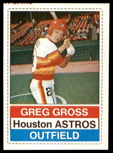 1976 Hostess Panel Single Greg Gross #90 NM Near Mint Houston Astros
