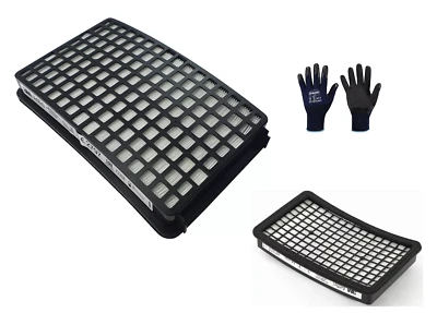 Filtro de partículas 3M ADFLO 837010 THP Adflo Speedglas + guantes de trabajo - Imagen 1 de 3