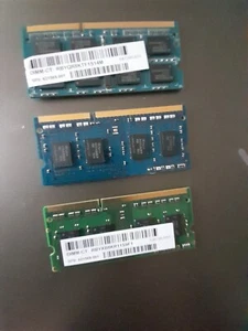 2 mal 4 GB So-Dimm Ram, 1 mal 2 GB So-Dimm Ram, alle 1600 Mhz, DDR3L - Bild 1 von 2