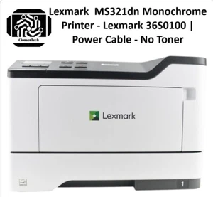 Lexmark  MS321dn Monochrome Printer - Lexmark 36S0100 | Power Cable - With Toner - Picture 1 of 7