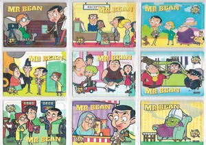 2025 Mr Bean: The Animated Series - Juego completo de 18 cartas SR Level Chase casi nuevo - Imagen 1 de 2