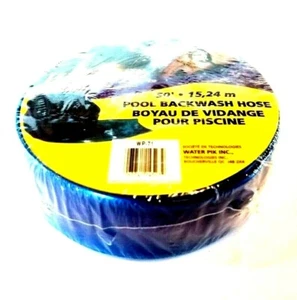 Swimming Pool Maintenance Back Wash Hose Water Pick 2" x 50' long NOS Wrapped - Picture 1 of 2