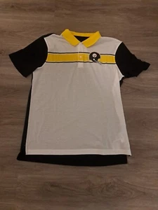 Mens Size Large Nike Pittsburgh Steelers Vintage Polo Shirt White NFL - Picture 1 of 7