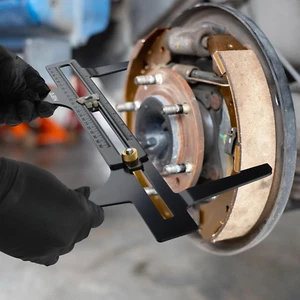 Drum Brake Shoe Adjustment Tool Resetting Gauge Caliper Rotor Reset Car Truck - Picture 1 of 6
