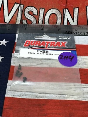 DURATRAX DTXG0510 Cover Plate Screw P/S: 4pc.   -NEW- - Image 1 of 3