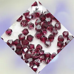 Authentic Swarovski Crystal #5301,#5328 3mm Bicone Beads 60pcs Satin Coated - Picture 1 of 18