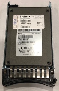 IBM 00AJ360 240GB SATA 2.5" MLC HS Enterprise Value SSD 00AJ361 - Picture 1 of 2