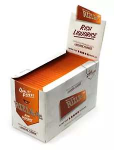 1 caja de papel rodante grueso regular regaliz - 100 folletos = 5000 papeles - Imagen 1 de 3