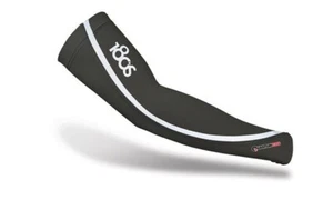 180S Quantum Heat Impulse Black Silver Compression Running Arm Sleeves Mens XS - Picture 1 of 4