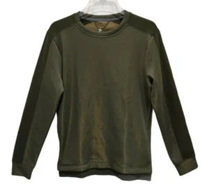 Herren Tech Sweatshirt S Fleecepullover kleine grüne Tasche - All In Motion - Bild 1 von 12