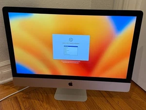 Apple iMac 27” 2017 Retina 5K Quad-Core i7 4.2GHz 16GB 512GB SSD Radeon Pro 575 - Picture 1 of 3