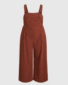 Cider Damen 4XL Cord Overall rost orange weites Bein - Bild 1 von 7