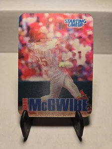 1999 Starting Lineup Mark McGwire St Louis Cardinals - ShoWtiMeCardZ 040925 - Picture 1 of 8
