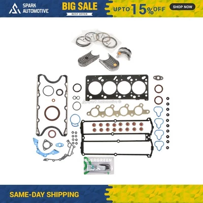 Full Gasket Set Bearings Rings Fit 1999-12/20 Ford Focus 2.0L - Image 1 of 4