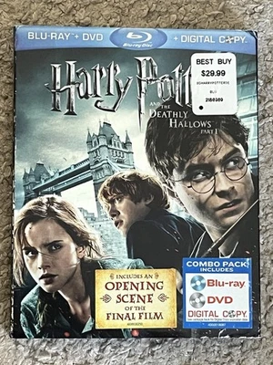 Harry Potter and the Deathly Hallows Part 1 Blu-ray + DVD Combo Slipcover - Image 1 of 4