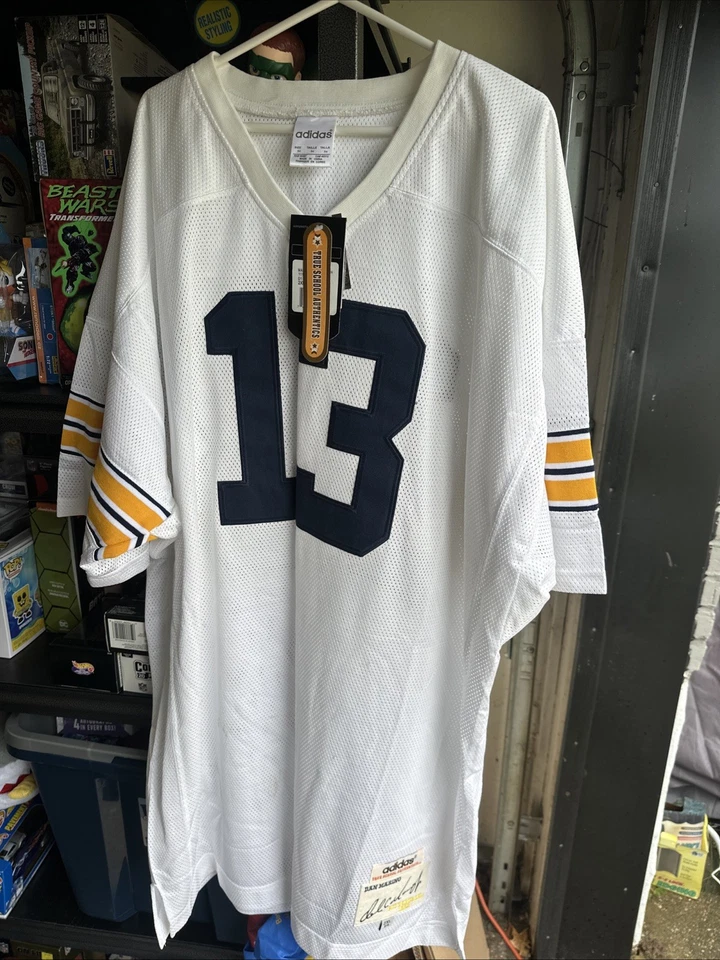 #13 Dan Marino 1979-1982 University of Pttsburgh Home Adidas Jersey - Image 1 of 4