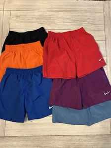 Lot Of 6- Nike Dri-Fit Size XS -6/7 Shorts Youth Boys - Picture 1 of 3