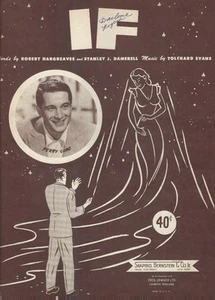 If by Tolchard Evans Sheet Music Vtg 1950 Edition w/ Uke - Picture 1 of 3
