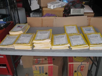 VINTAGE National Geographic Magazine 1943 - 1959--Set of 43--SEE PICTURES--AS IS - Image 1 of 4