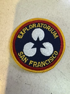 Parche raro vintage Exploratorium San Francisco - Imagen 1 de 3