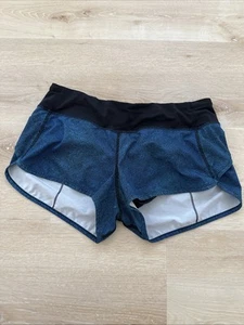 Pantalones Cortos de Correr Lululemon Speed Up 2.5” Talla 8 Performance Azul - Imagen 1 de 12