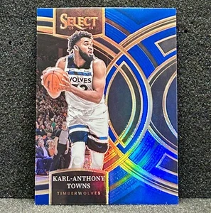Karl-Anthony Towns Silver Prizm Premier Level 2023-24 Panini Select #196 - Picture 1 of 3